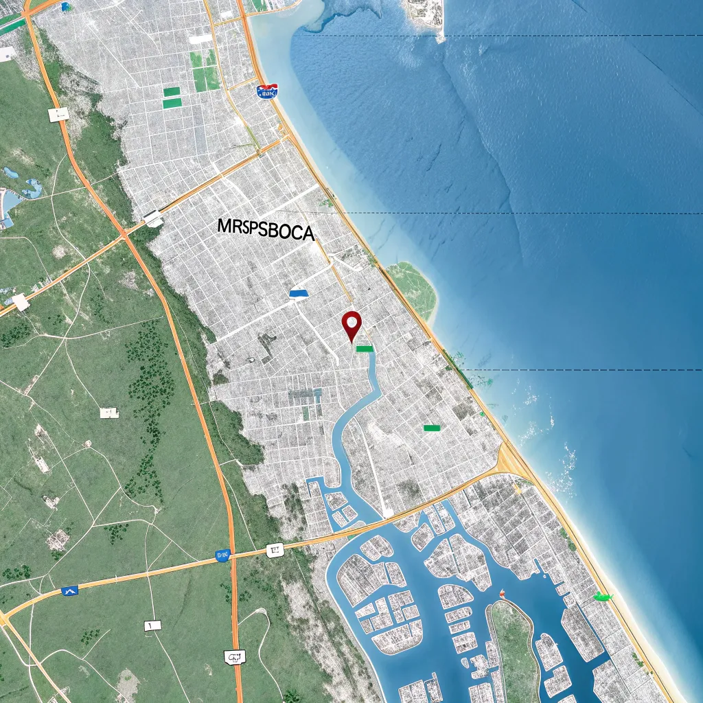 Map showing location of MRSPSBOCA office